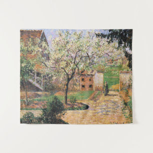 Tapiz Árbol de ciruelas, Eragny Camille Pissarro