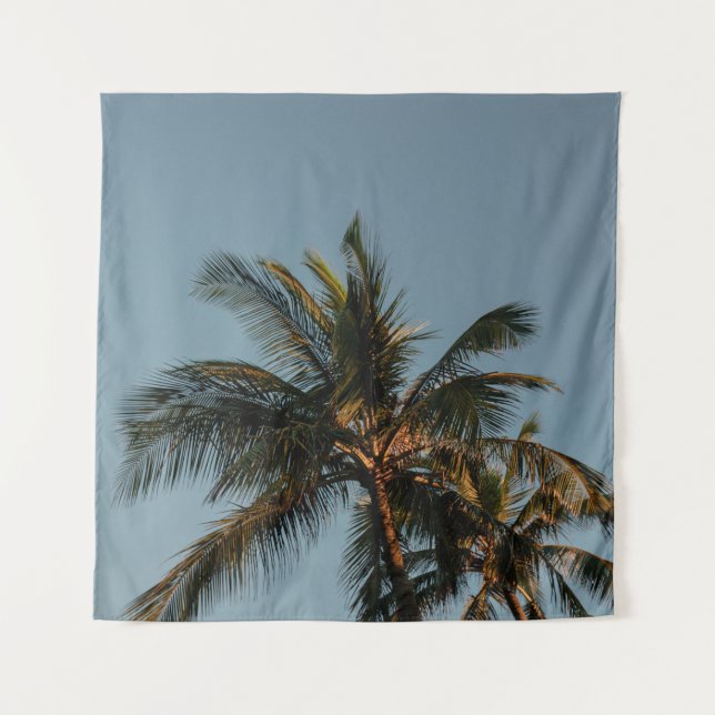 Tapiz Árbol de coco alto (Anverso)