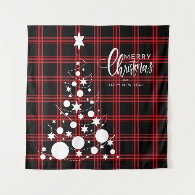 Tapiz árbol de Navidad (Anverso)