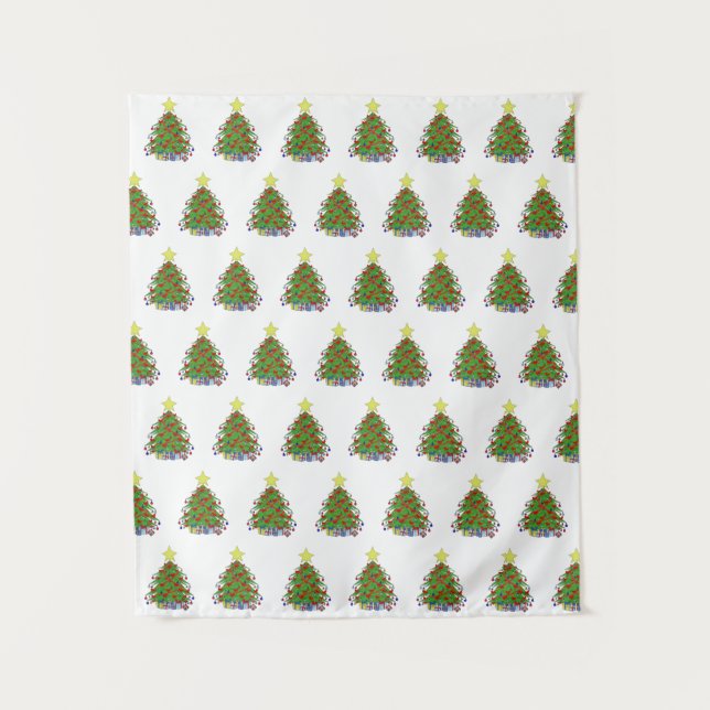 Tapiz árbol de Navidad (Anverso)