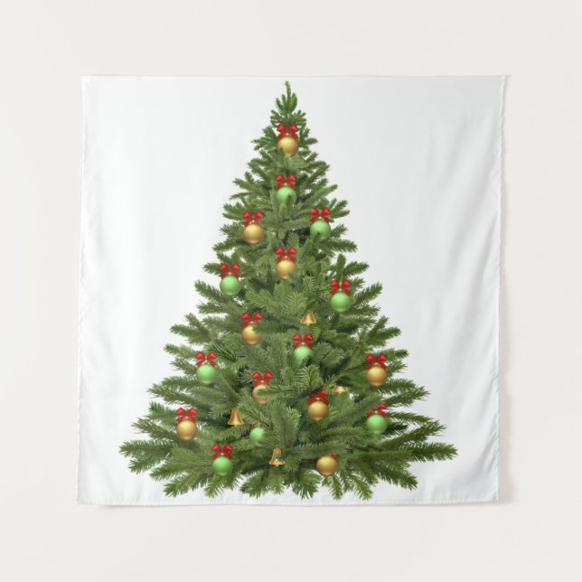 Tapiz árbol de Navidad  (Anverso)