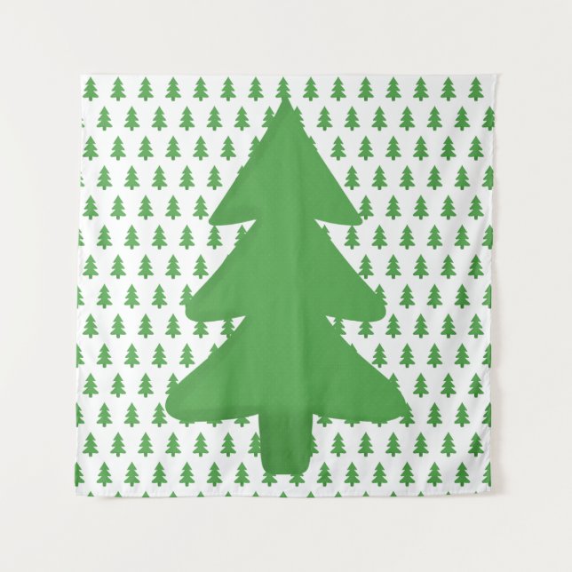 Tapiz Árbol de pinos (Anverso)