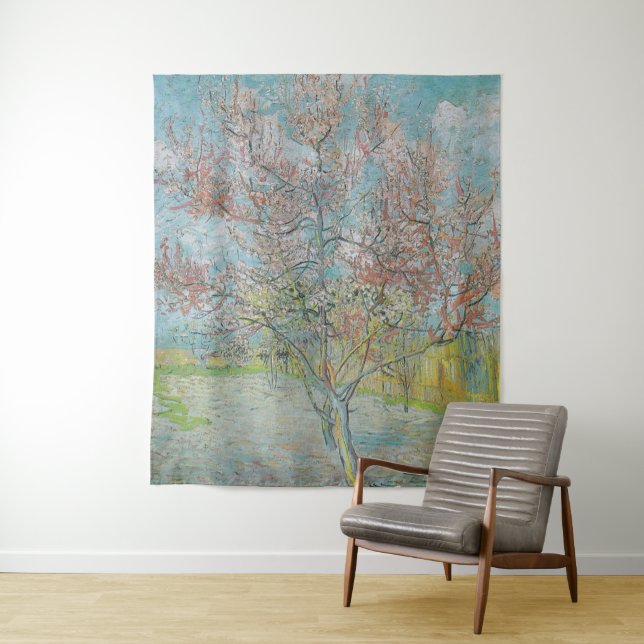 Tapiz Árbol de turba de flores (In situ)