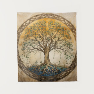 Tapiz Árbol dorado de la vida