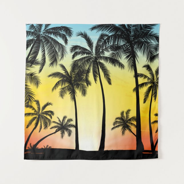 Tapiz Árboles tropicales de verano (Anverso)