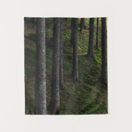 Tapiz Árboles y musgo verde