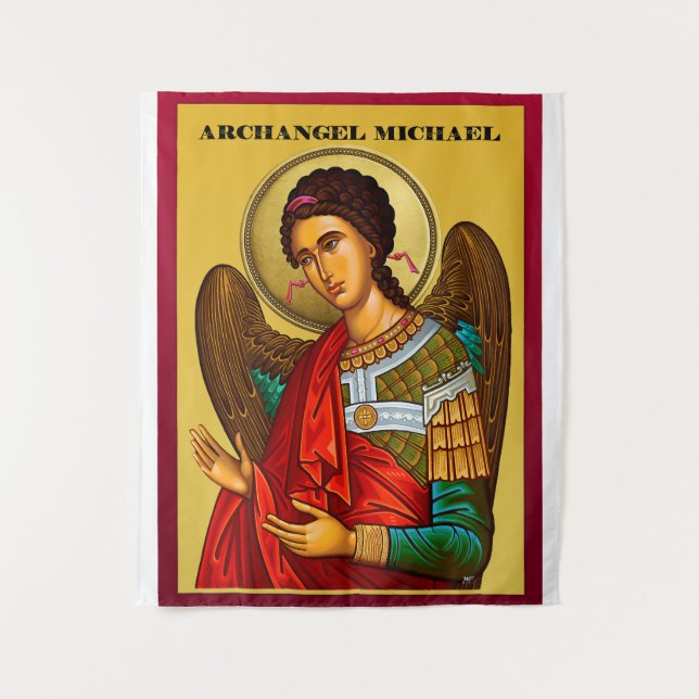 Tapiz Arcángel Miguel (Anverso)