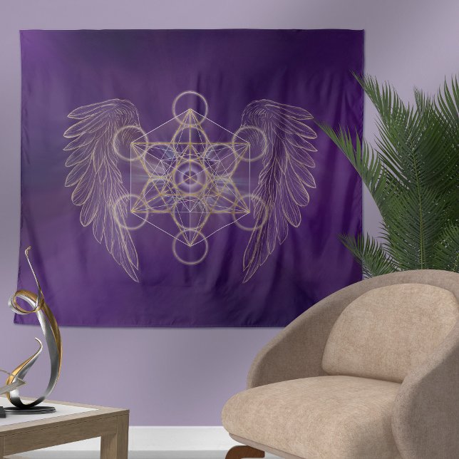 Tapiz Archangel Metatron - Cubo de Metatron (Subido por el creador)