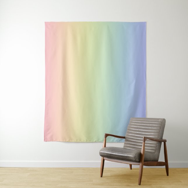 Tapiz Arcoíris Pastel (In situ)