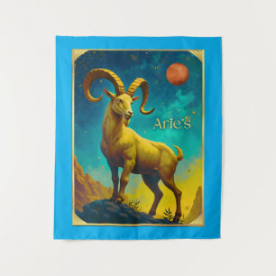 Tapiz Aries el Signo del Zodiaco del Carnero