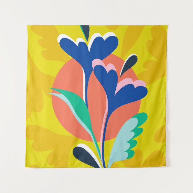 Tapiz Armonía floral (Anverso)