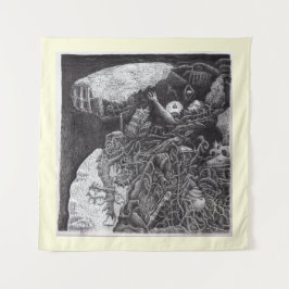 Tapiz Arriba y abajo, por Brian Benson