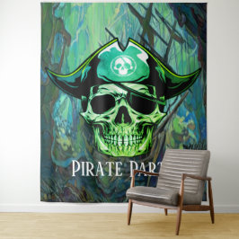 Tapiz ARRRH Fiesta Pirata Calavera