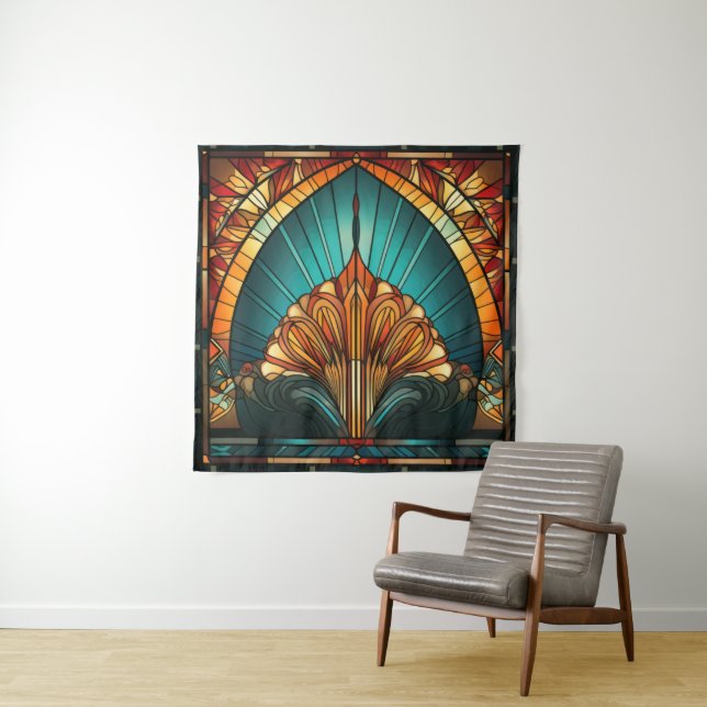 Tapiz Art Déco (In situ)