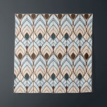 Tapiz Art Deco: Ornamento sin textura.<br><div class="desc">Ornamento sin texturas en estilo art déco. La decoración refinada del Art Deco se entremezcla perfectamente con esta decoración elegante. En la elegancia con un adorno Art Deco texturizado que es a la vez vintage y moderno. fondo, patrón, abstracto, textura, decoración, moda, vintage, oro, ilustracion, hoja, retro, verde, línea, sin...</div>