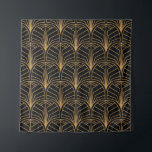 Tapiz Art Deco, vintage minimalista.<br><div class="desc">Patrón Art Déco Sin Maravillas. Vintage minimalista de fondo. Resumen Ilustracion de lujo. Pasar al estilo africano con este patrón decorativo en un fondo negro. ¡moda y cultura! Art Deco Luxury: Vintage minimalista de fondo. flor, fondo, patrón, abstracto, ilustracion, textura, decoración, moda, naturaleza, vintage, oro, floral, otoño, retro, línea, sin...</div>