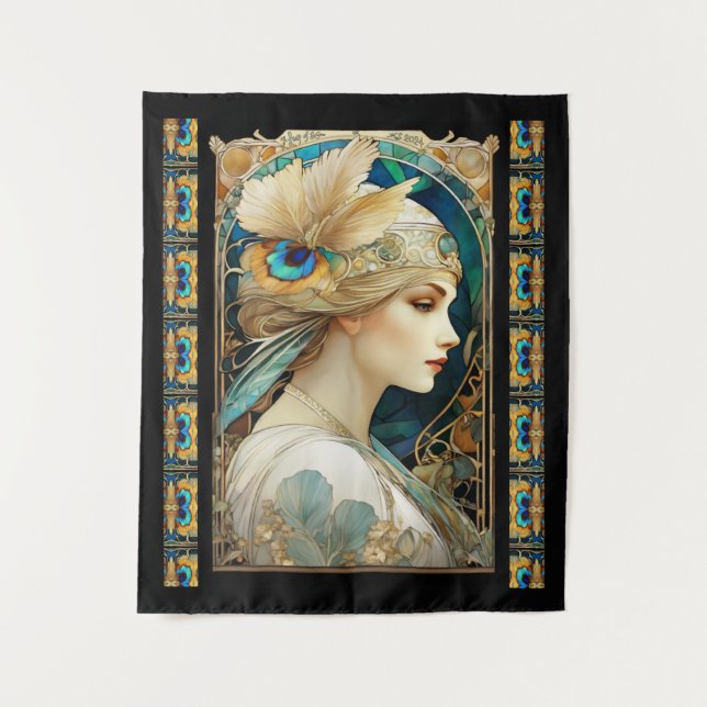 Tapiz Art Nouvaeu (Anverso)