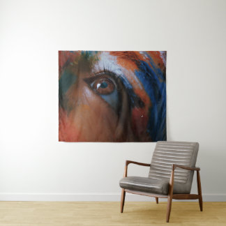 Tapiz Arte abstracto de ojo vívido