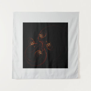 Tapiz Arte abstracto fuera de la oscuridad