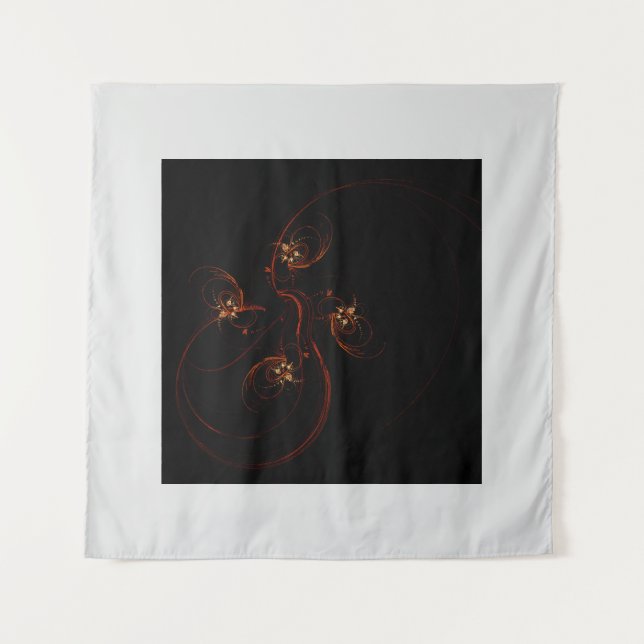 Tapiz Arte abstracto fuera de la oscuridad (Anverso)