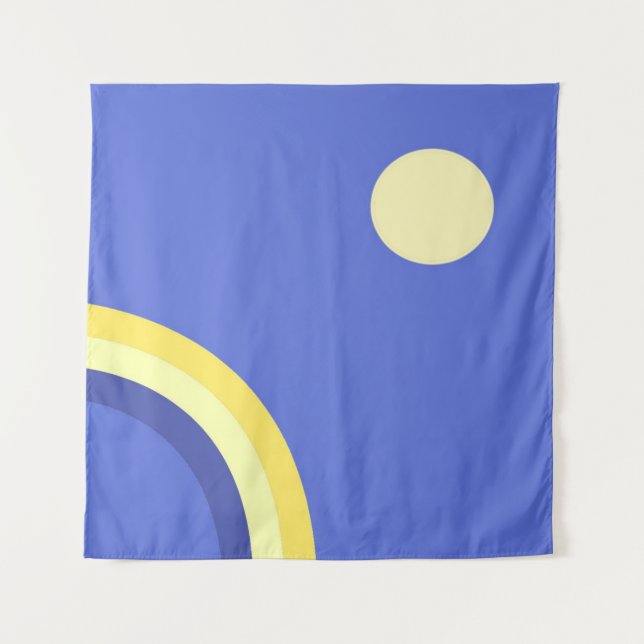 Tapiz arte abstracto hermoso (Anverso)