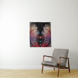 Tapiz Arte abstracto moderno de jonglage fantástico frac