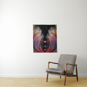 Tapiz Arte abstracto moderno de jonglage fantástico frac
