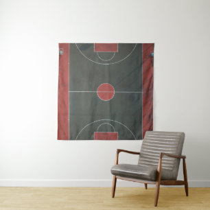 Tapiz Arte bonito de baloncesto