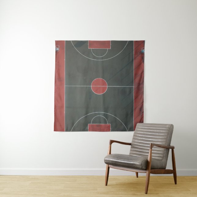 Tapiz Arte bonito de baloncesto (In situ)