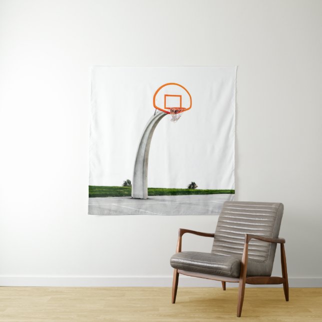 Tapiz Arte Bonito de Baloncesto (In situ)
