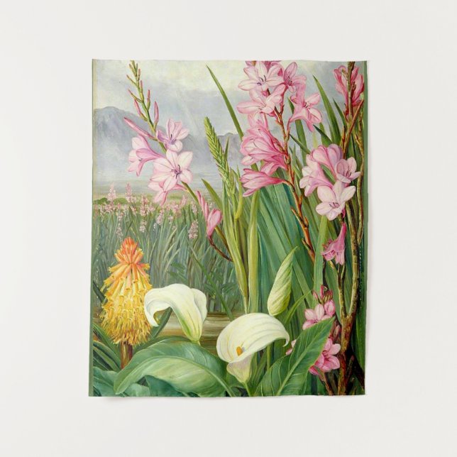 Tapiz Arte botánico: Las bellezas del pantano (Anverso)