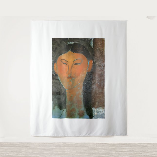 Tapiz arte de Amedeo Modigliani (Anverso)