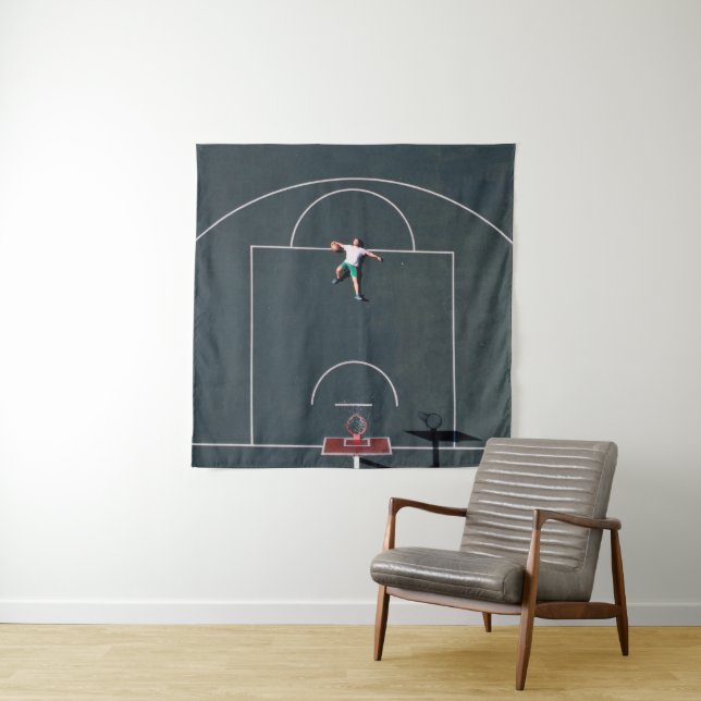 Tapiz Arte de baloncesto (In situ)