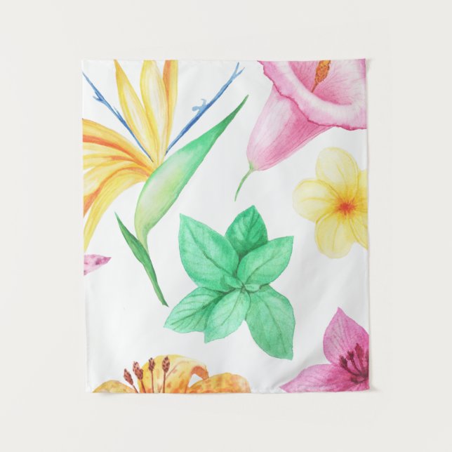 Tapiz Arte de Ciudad Tropical (Anverso)