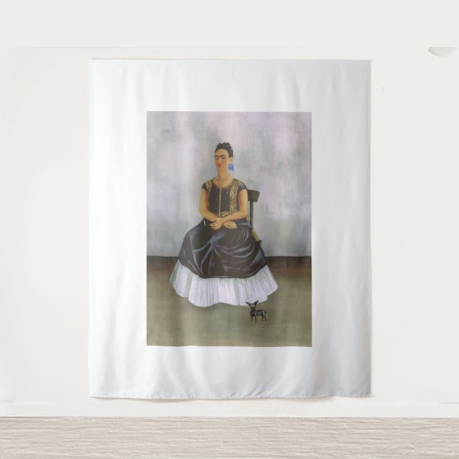 Tapiz arte de Frida Kahlo (Anverso)