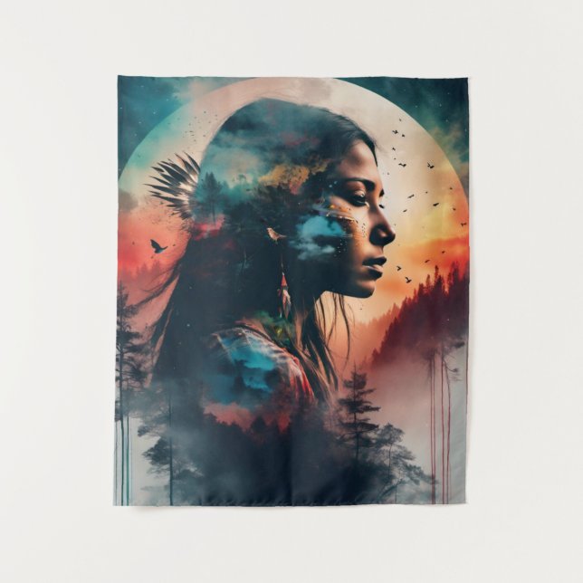 Tapiz Arte de herencia indígena (Anverso)