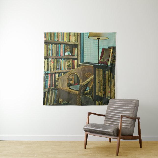 Tapiz Arte de libros antiguos (In situ)