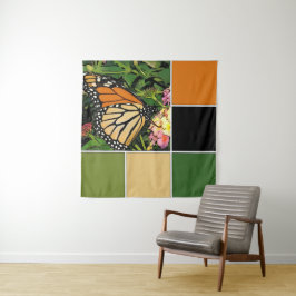 Tapiz Arte de mariposa monarca