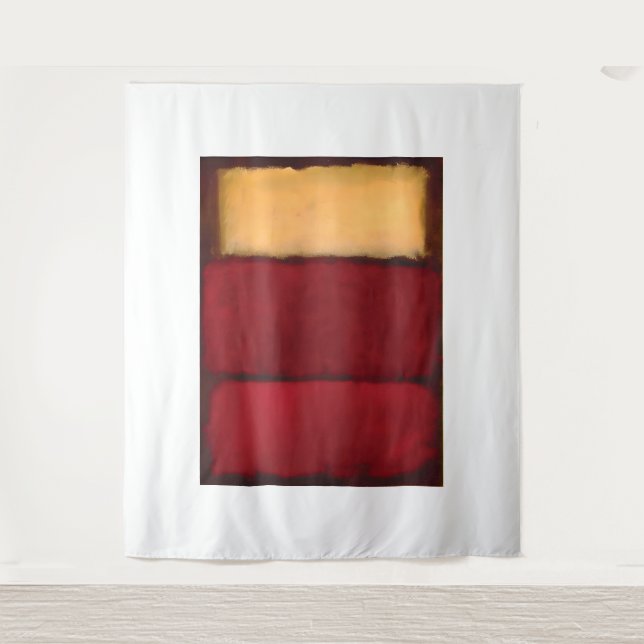 Tapiz arte de Mark Rothko (Anverso)