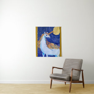 Tapiz "Arte de niños" de Unicornio