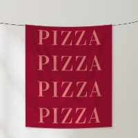 Arte de pared de pizza, habitaciones de dormitorio