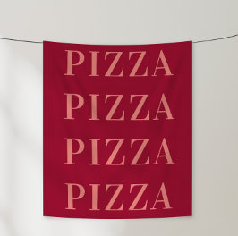 Tapiz Arte de pared de pizza, habitaciones de dormitorio