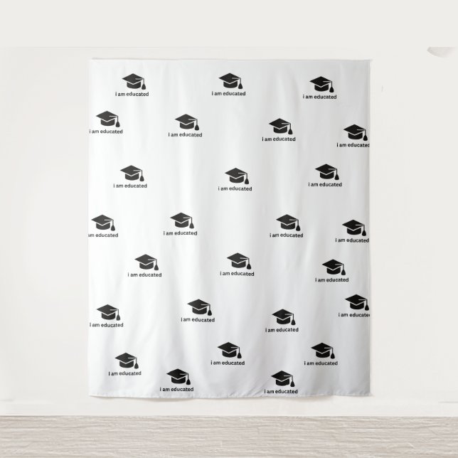 Tapiz arte de pared para educados (Anverso)
