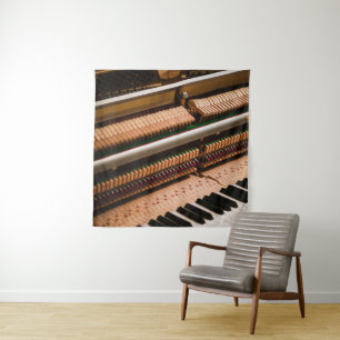 Tapiz Arte de piano bonito