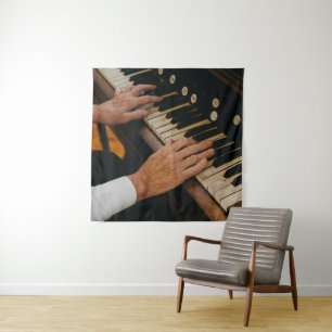 Tapiz Arte de piano genial