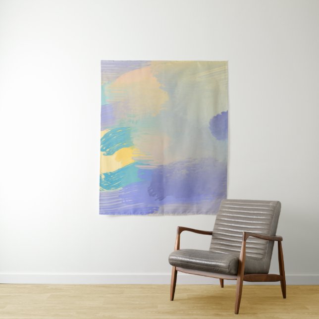 Tapiz arte de pintura abstracta (In situ)