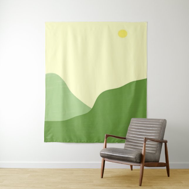 Tapiz arte de pintura de paisajes (In situ)