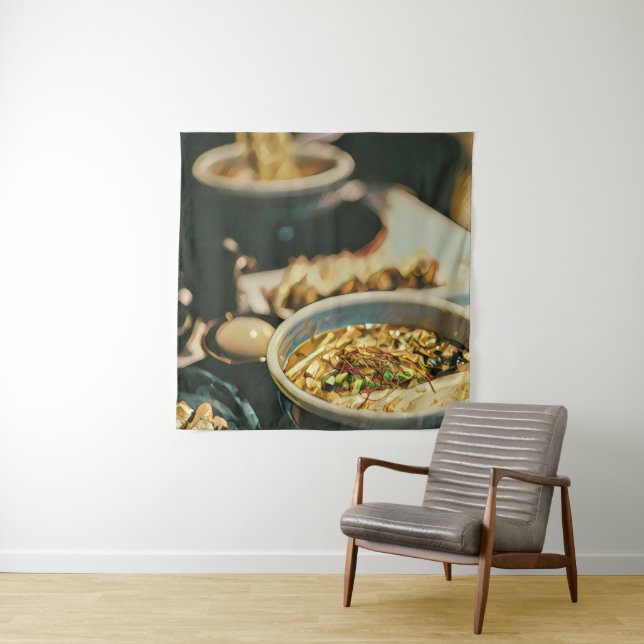 Tapiz Arte de Ramen (In situ)