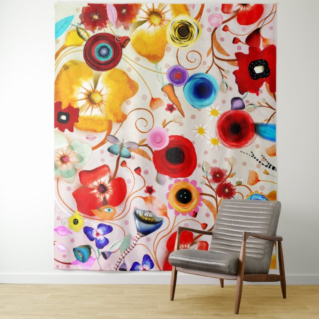 Tapiz ¡Arte de Rupydetequila en capas! (In situ)