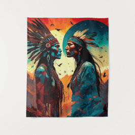 Tapiz Arte espiritual nativo